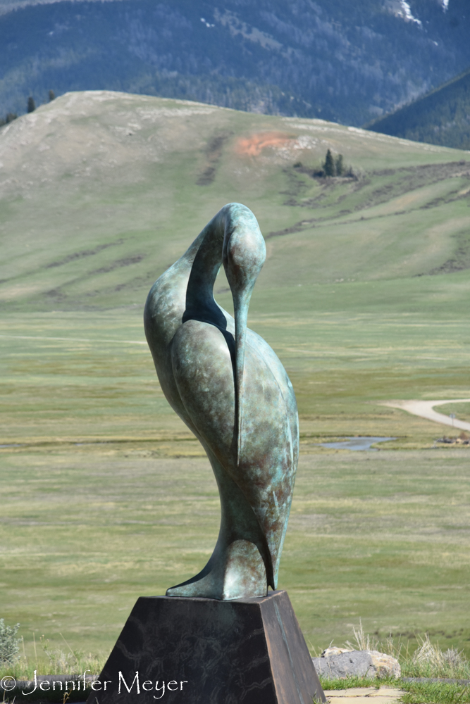 A crane.