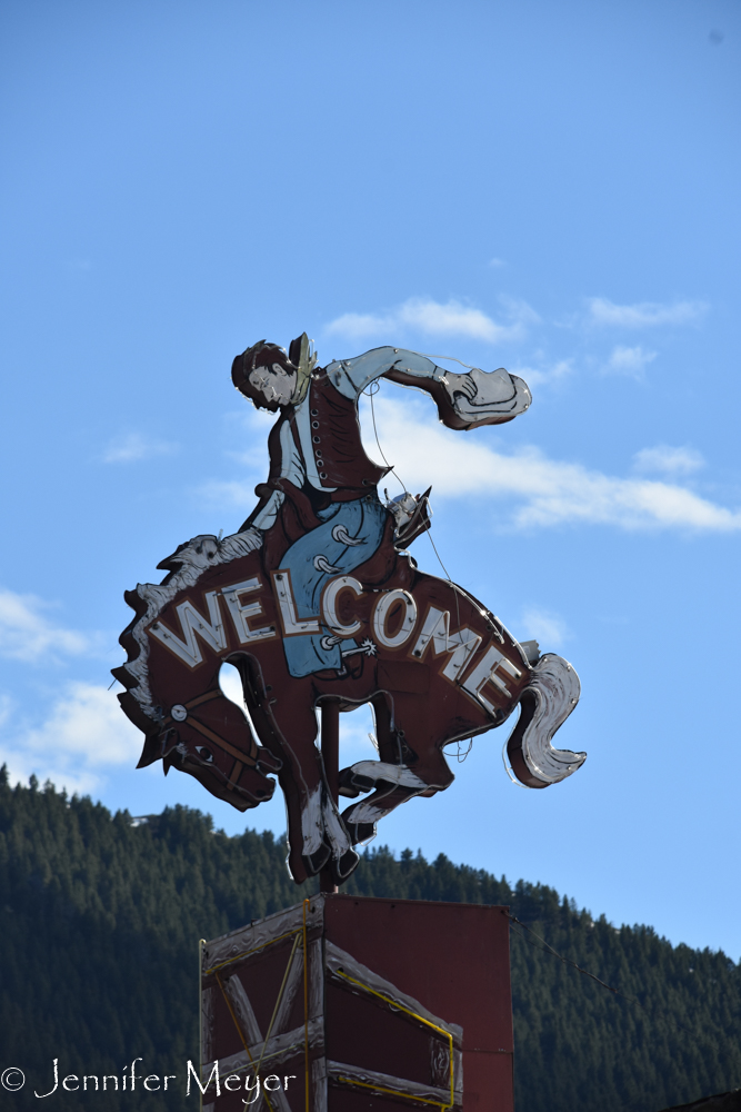 The famous cowboy bar.