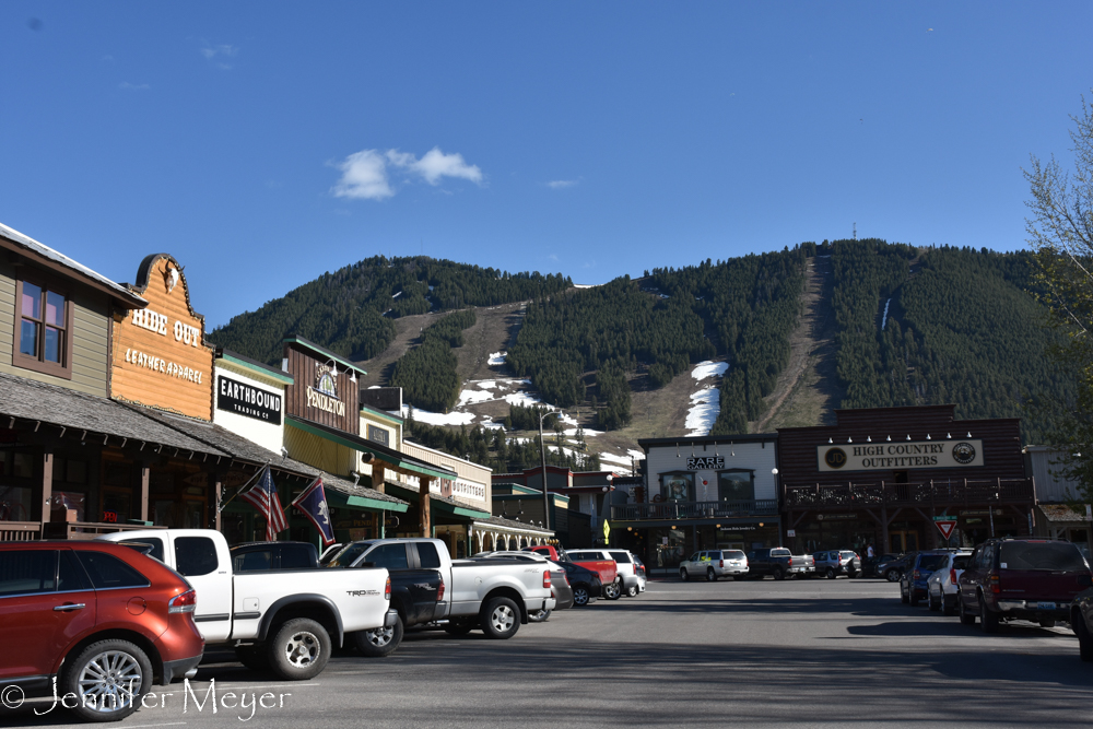 With high end stores, like Pendleton.
