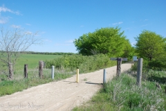 The park was adjacent to a conservancy trail.