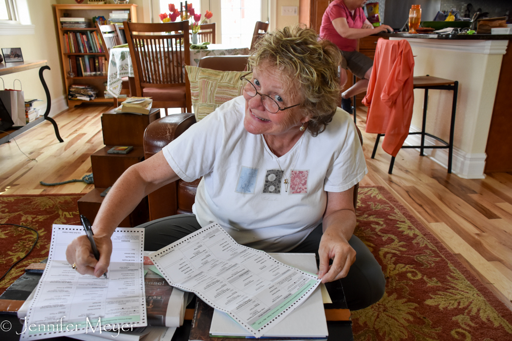 Kate voting: Go Bernie!