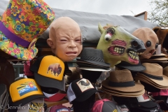 Interesting hat booth.