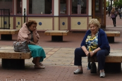 These are the only two that don't seem to be enjoying themselves.