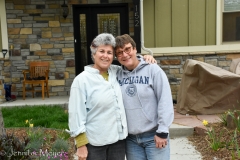 Me and Marianne.