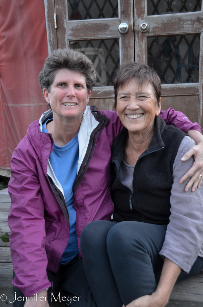 Our friend, Angelica, came over for a visit. She and Karyn have known each other for over 30 years.