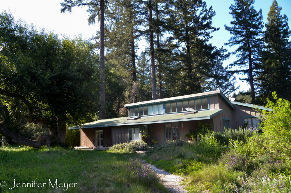 We visited our friend, Ray, who lives in the country in Bonnie Doon.