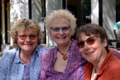 Our friend, Barbara, met us downtown for coffee. She was a favorite "auntie" when Tobi was small.