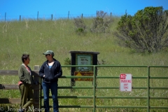 Laura and Karyn took us on a hike at POGONIP.