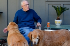 Dad's friend, Jim, came, too.