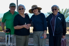 We got to meet the sister and brother-in-law.