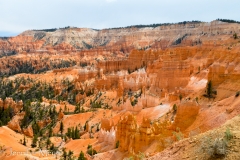 A canyon full of hoodoos.