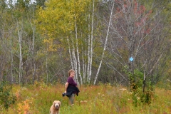 Bailey loved getting out for a good long walk.