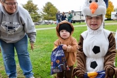 Our neighbors, Cooper and Mason, were our first treat or treaters.