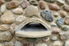 Drain spout.