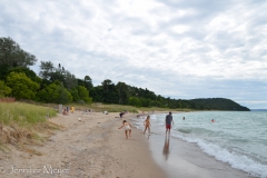 A real, sandy beach.