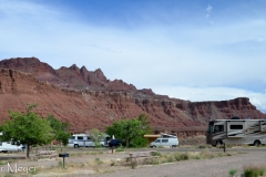 Lee's Ferry is a small no reservation campground.