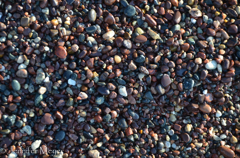 So many beautiful rocks.
