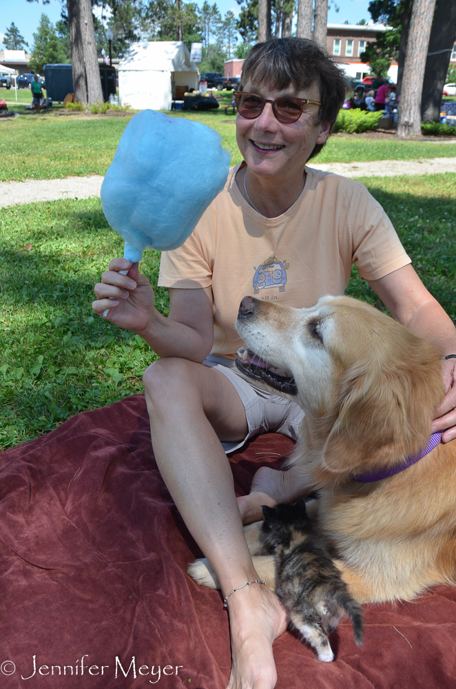 Cotton candy!