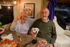 We had Dee, Michael and Timmy over for dinner one night.