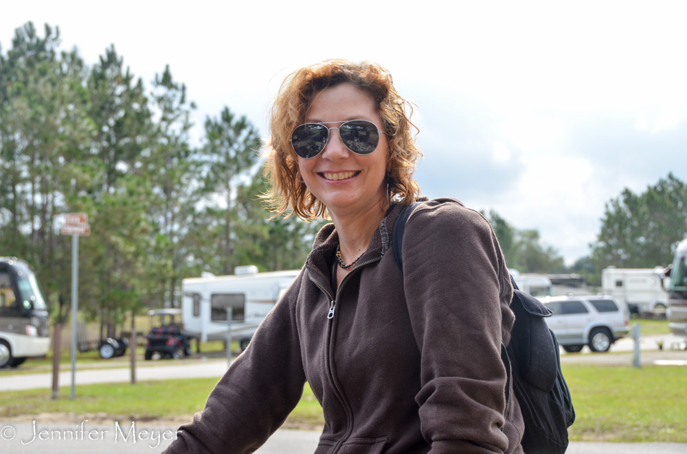 We met Andrea in the campground in Washington D.C.