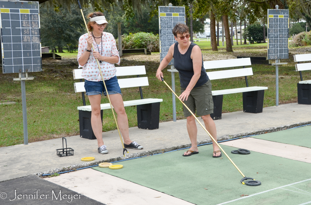 Shuffleboard...