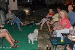 Dee and Michael had us all to dinner one night.