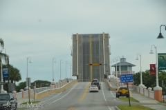 Janet drove over over the drawbridge into Del Rey Beach.