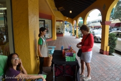 Janet bought Girl Scout cookies.
