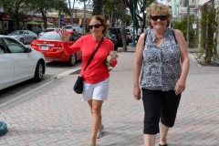 Just walking along...