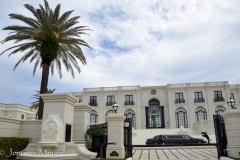 We drove by Oprah Winfrey's house. (The limo suggests she might be home.)