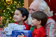 Sorry, kids, the present's just a prop.