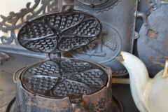 Waffle iron.
