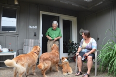 Mary Sue brought over Frisco.